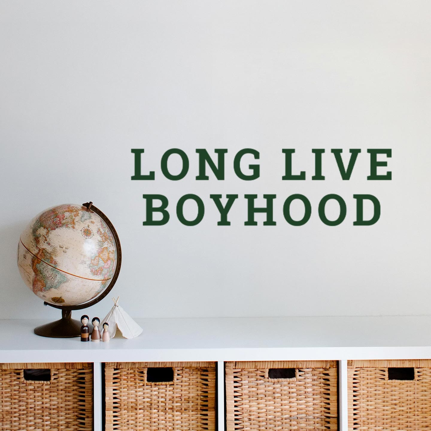Long Live Boyhood Wall Decal Decals Urbanwalls 