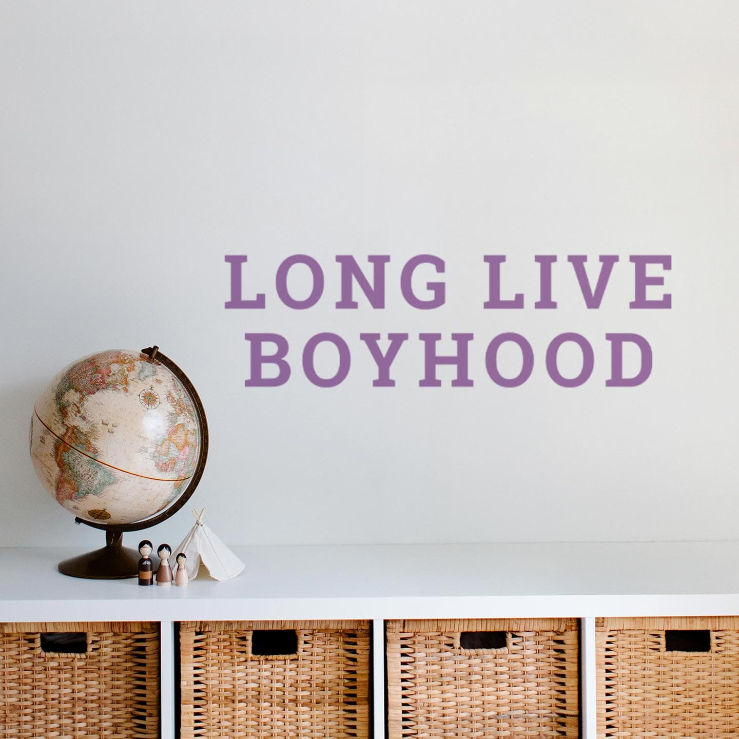 Long Live Boyhood Wall Decal Decals Urbanwalls 