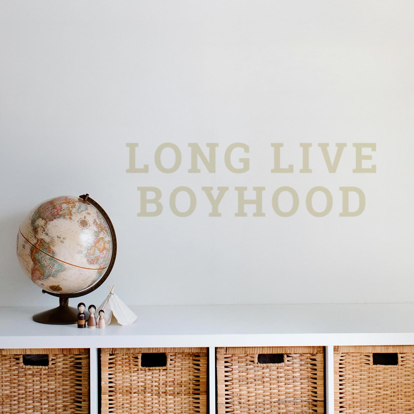 Long Live Boyhood Wall Decal Decals Urbanwalls 