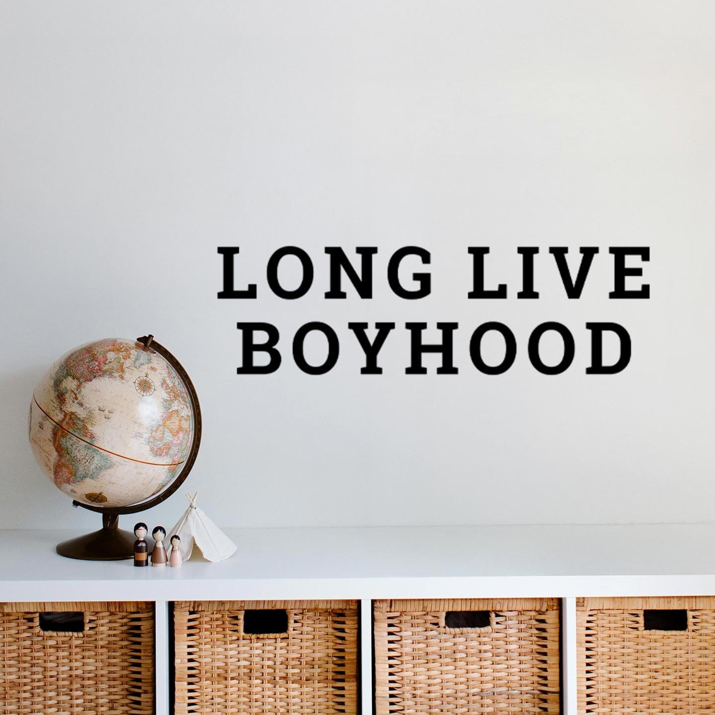 Long Live Boyhood Wall Decal Decals Urbanwalls 