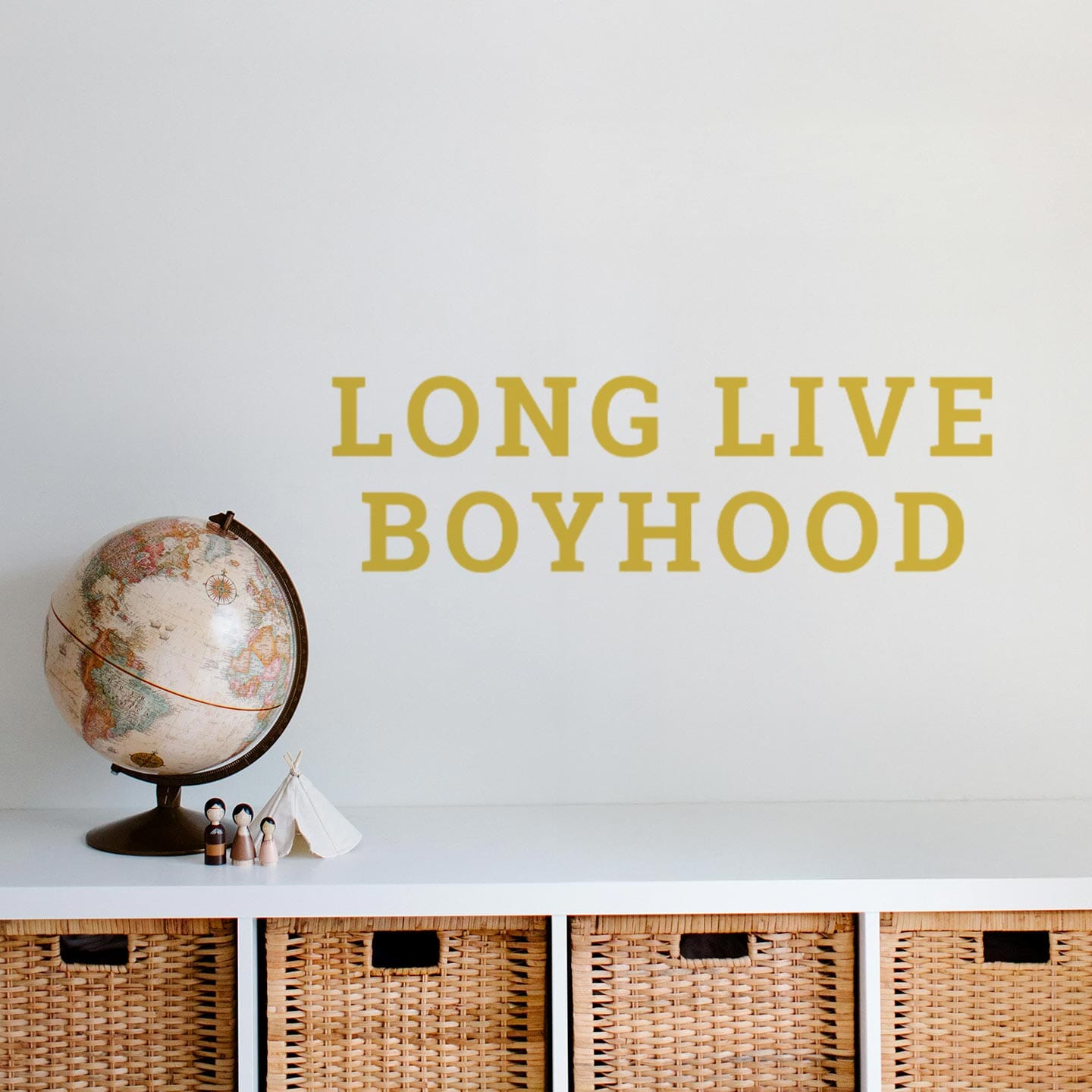Long Live Boyhood Wall Decal Decals Urbanwalls 