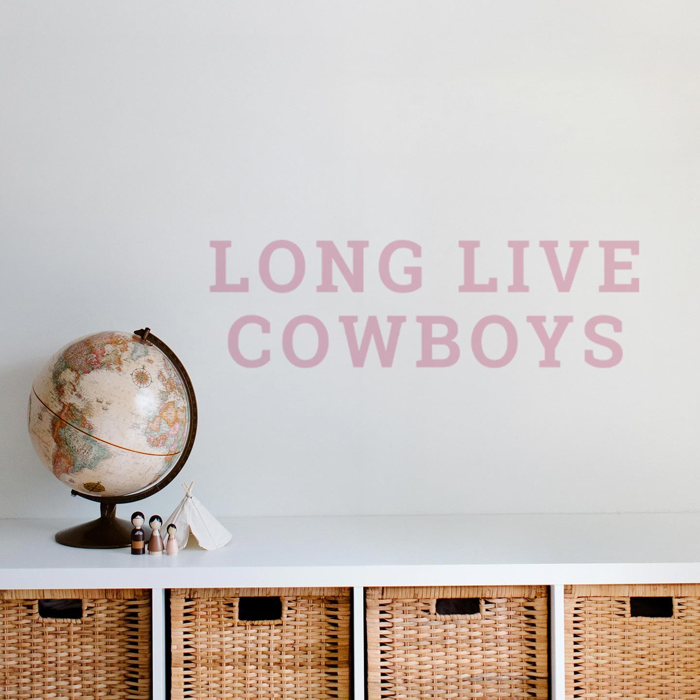 Long Live Cowboys Wall Decal Decals Urbanwalls 