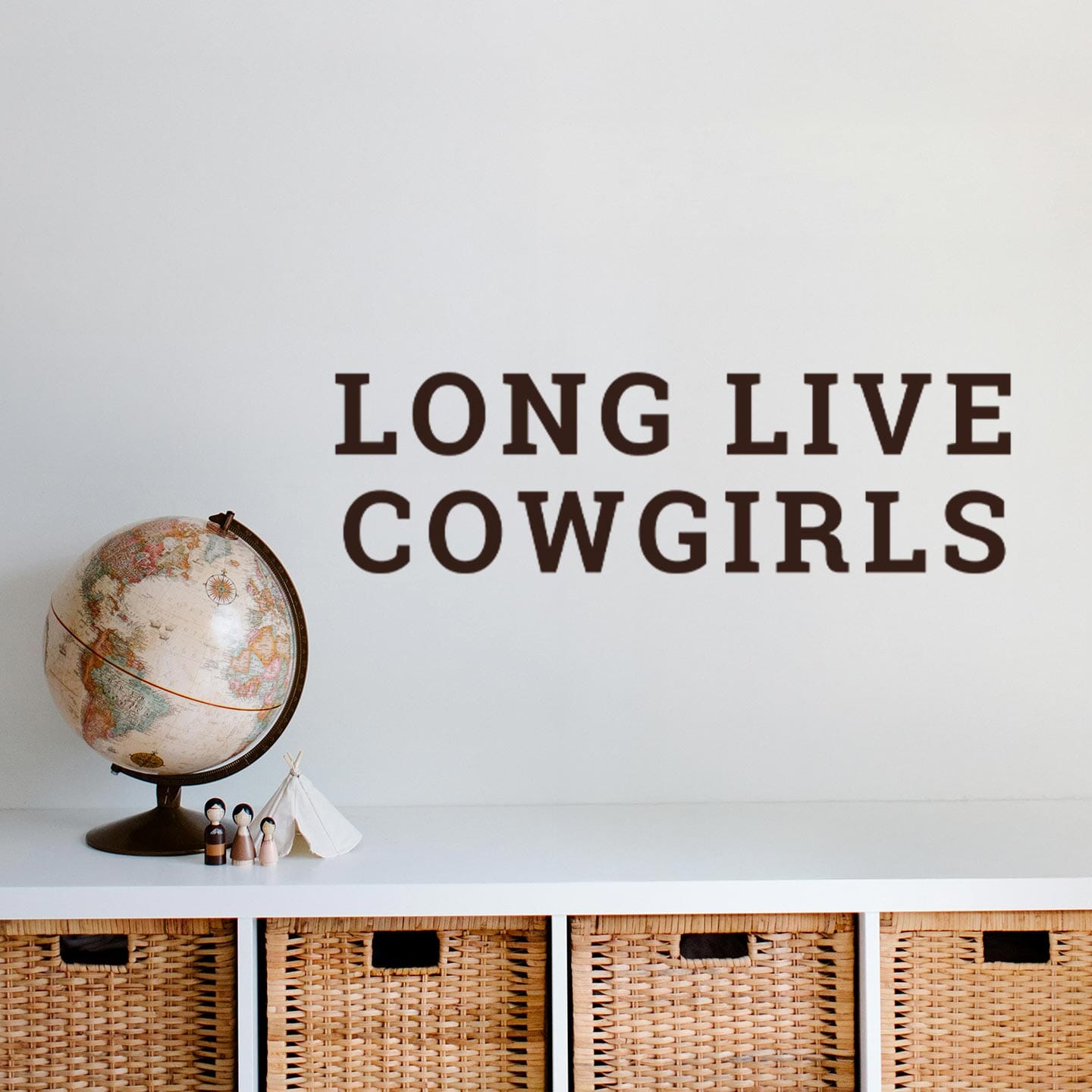 Long Live Cowgirls Wall Decal Decals Urbanwalls 