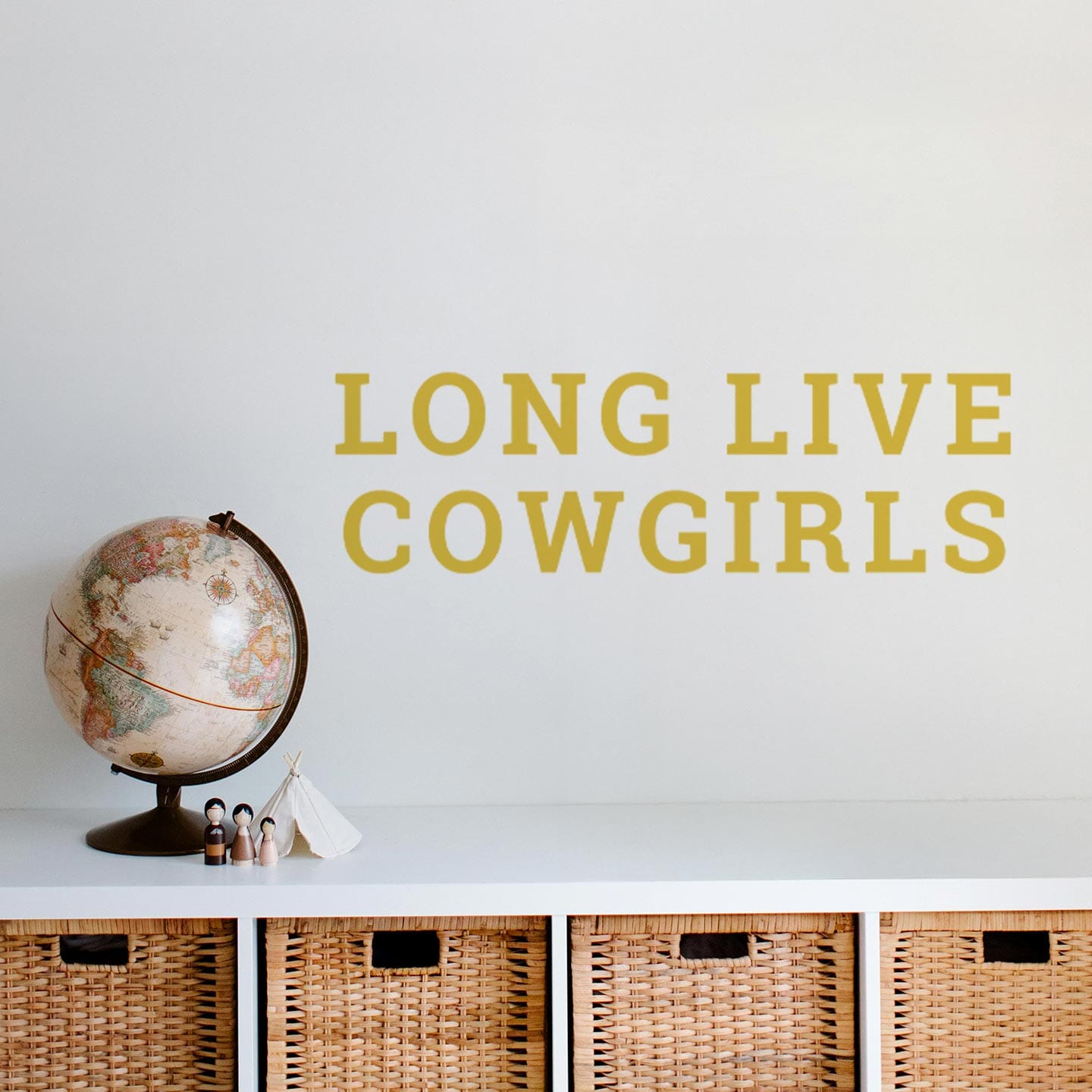 Long Live Cowgirls Wall Decal Decals Urbanwalls 