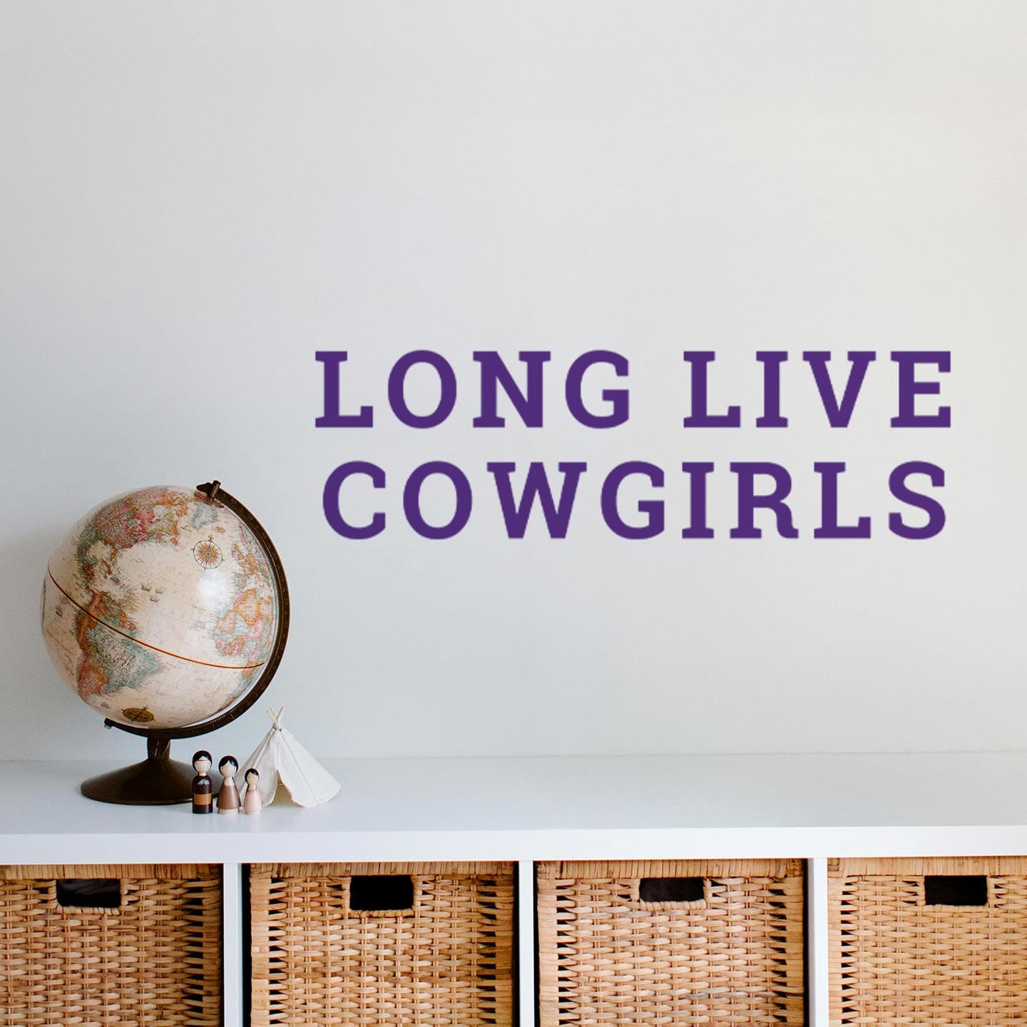 Long Live Cowgirls Wall Decal Decals Urbanwalls 