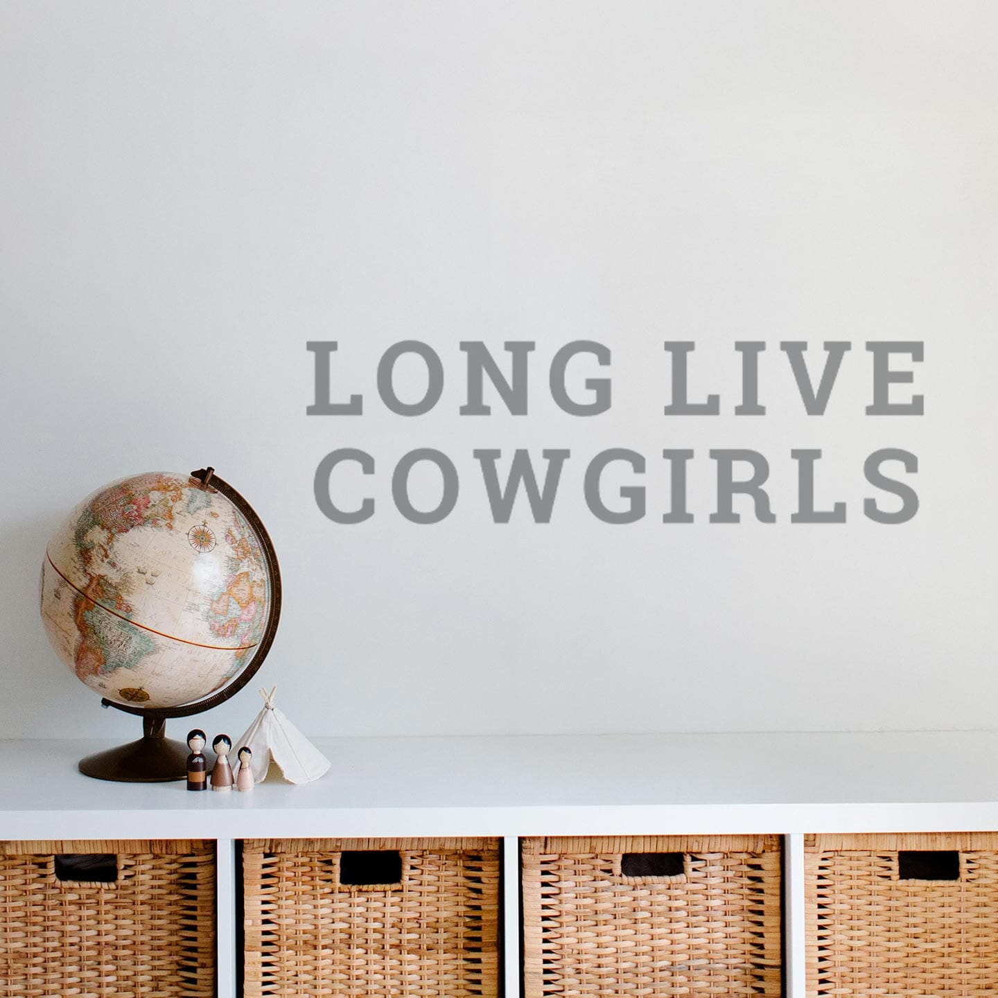 Long Live Cowgirls Wall Decal Decals Urbanwalls 