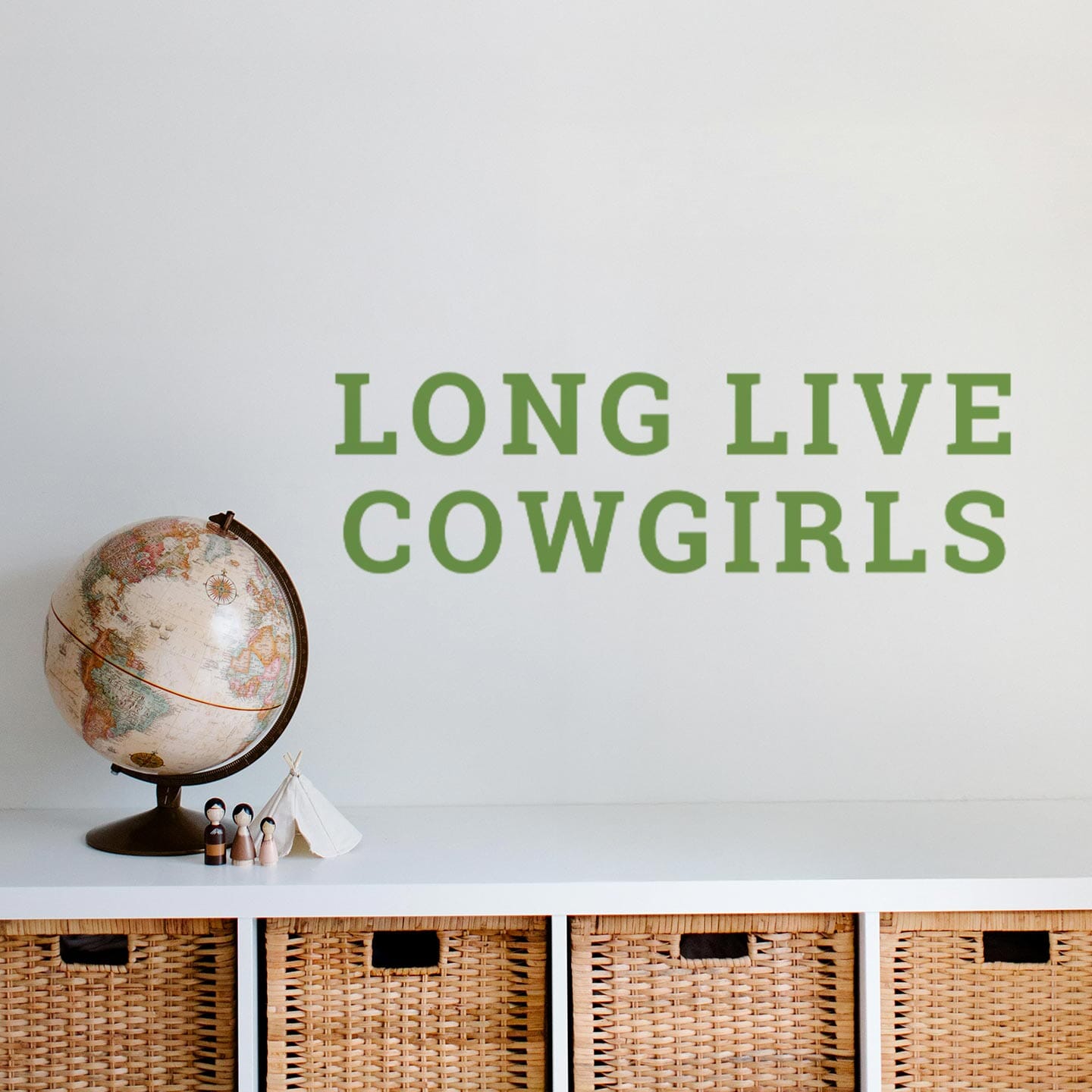 Long Live Cowgirls Wall Decal Decals Urbanwalls 