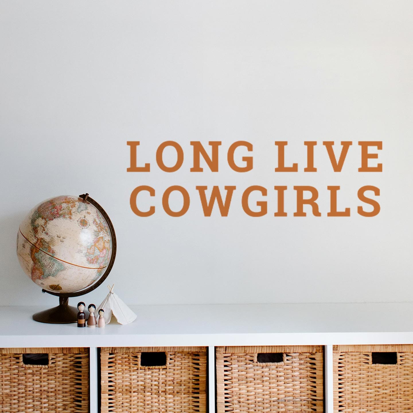 Long Live Cowgirls Wall Decal Decals Urbanwalls 