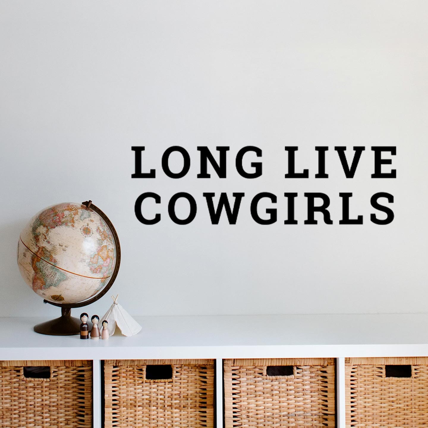 Long Live Cowgirls Wall Decal Decals Urbanwalls 