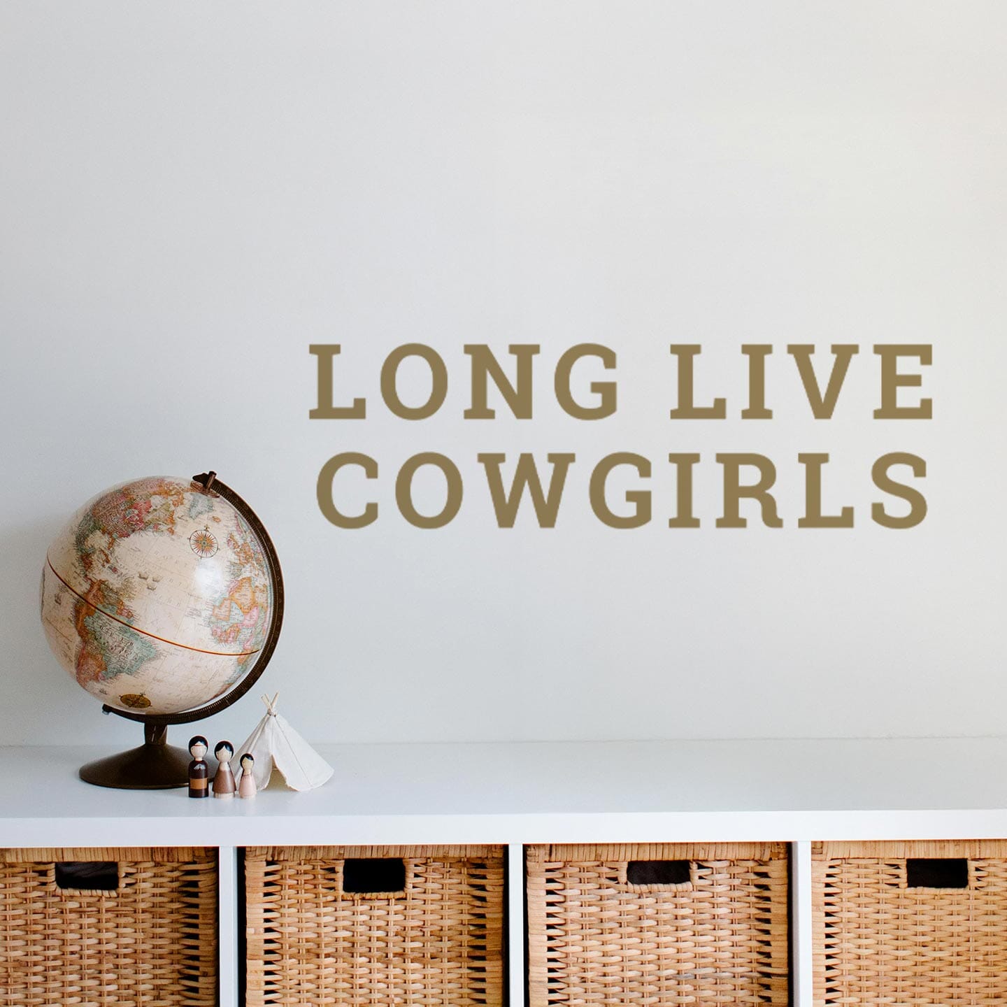 Long Live Cowgirls Wall Decal Decals Urbanwalls 