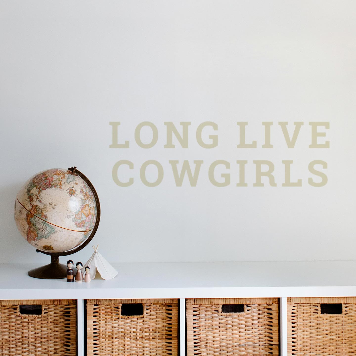 Long Live Cowgirls Wall Decal Decals Urbanwalls 