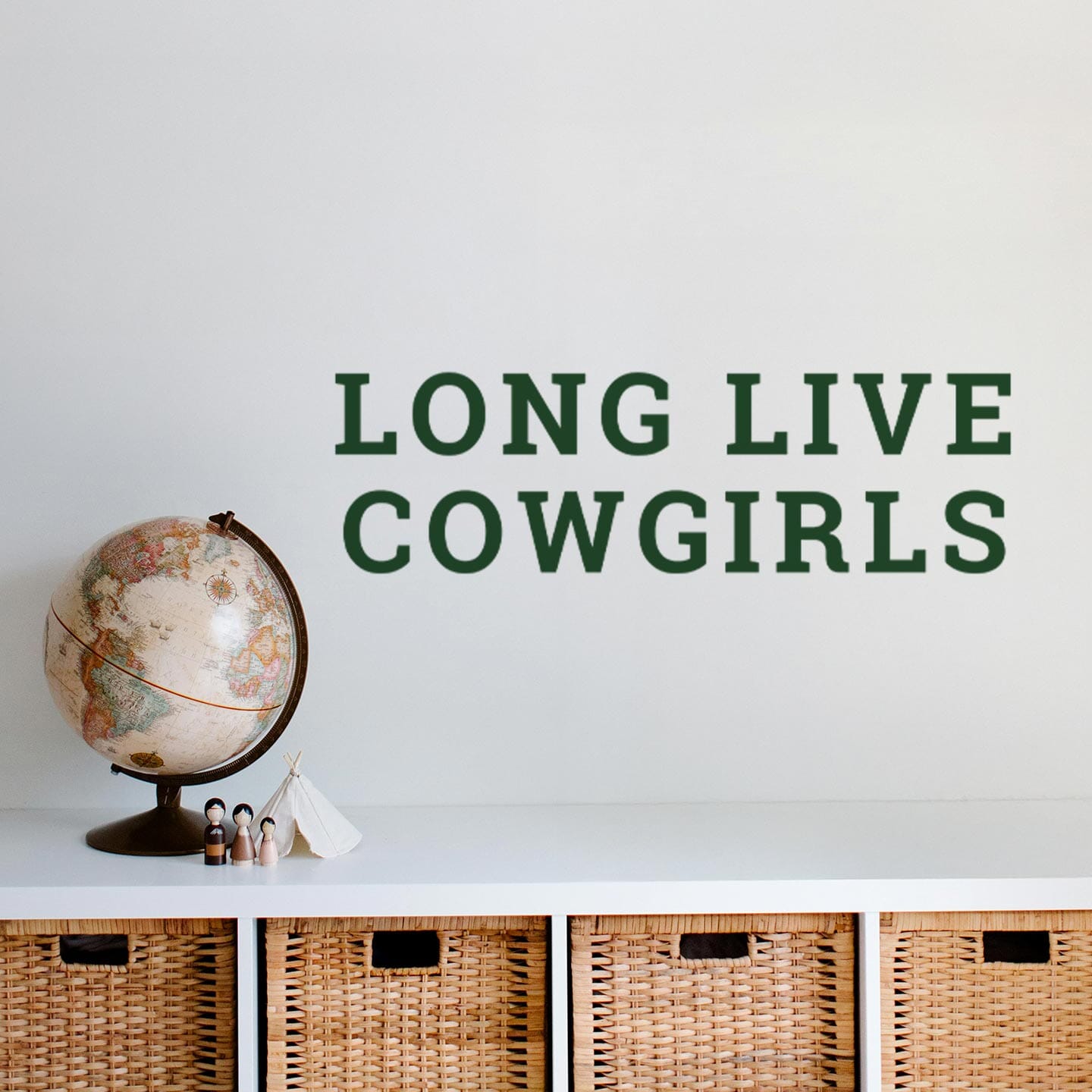 Long Live Cowgirls Wall Decal Decals Urbanwalls 