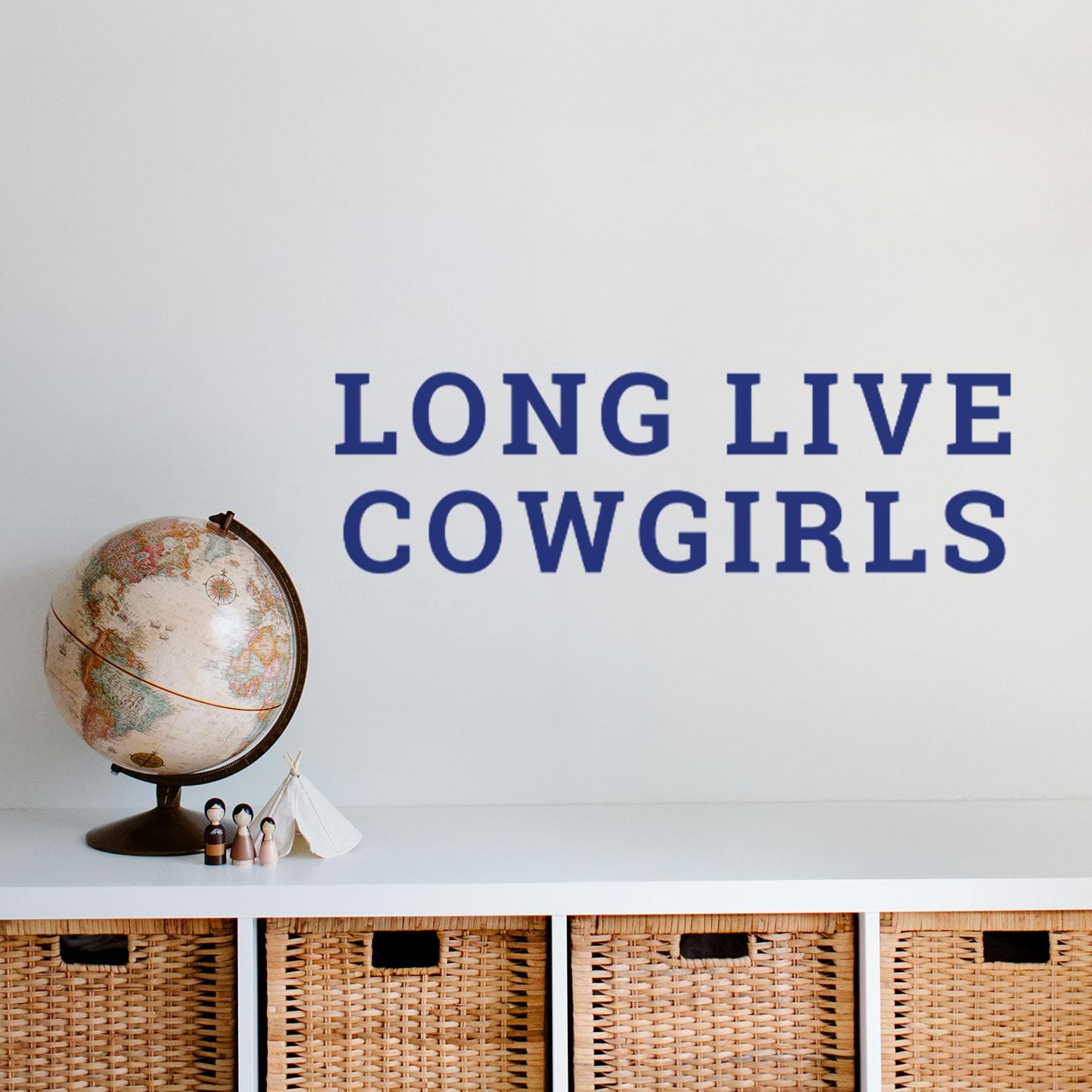 Long Live Cowgirls Wall Decal Decals Urbanwalls 