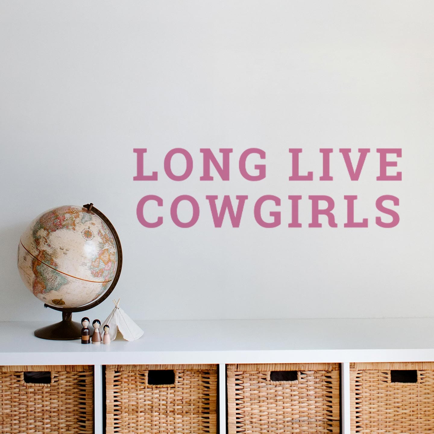 Long Live Cowgirls Wall Decal Decals Urbanwalls 