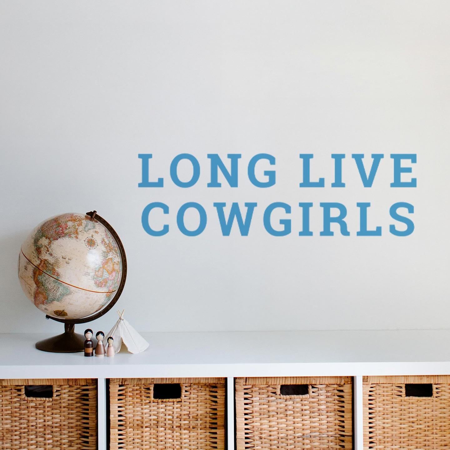 Long Live Cowgirls Wall Decal Decals Urbanwalls 