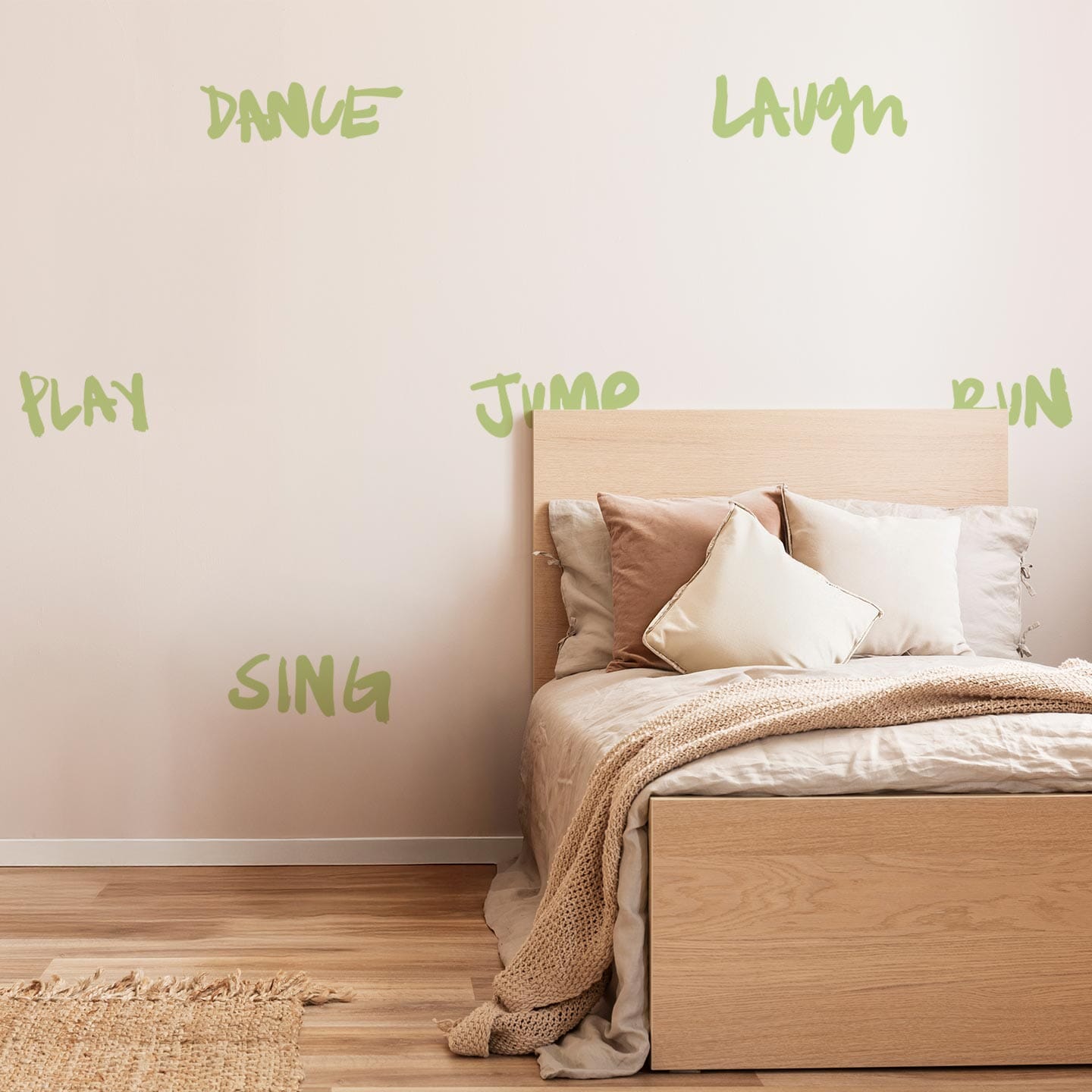 Move Typography Wall Decals Decals Ginger Hamilton Key Lime 