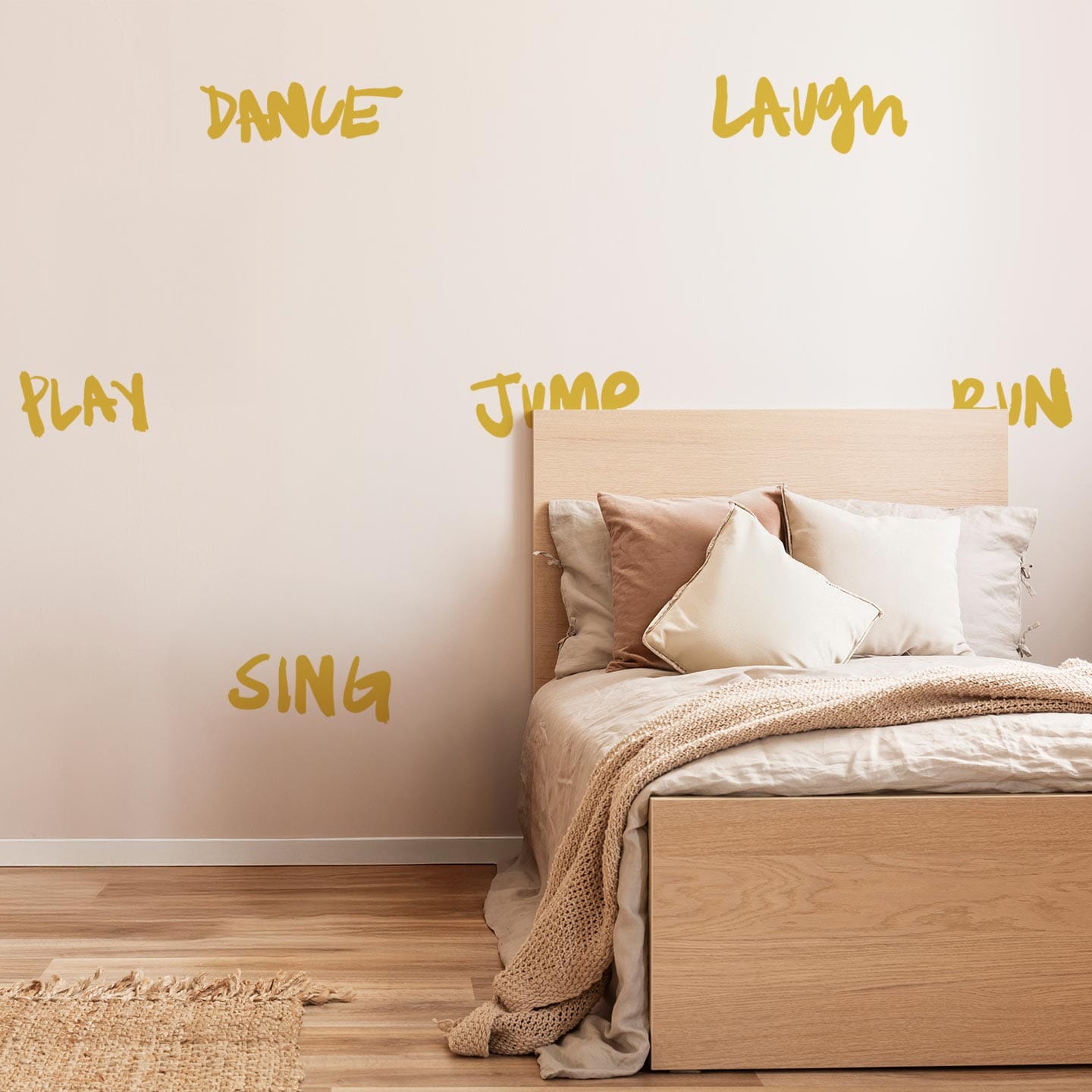 Move Typography Wall Decals Decals Ginger Hamilton Signal Yellow 
