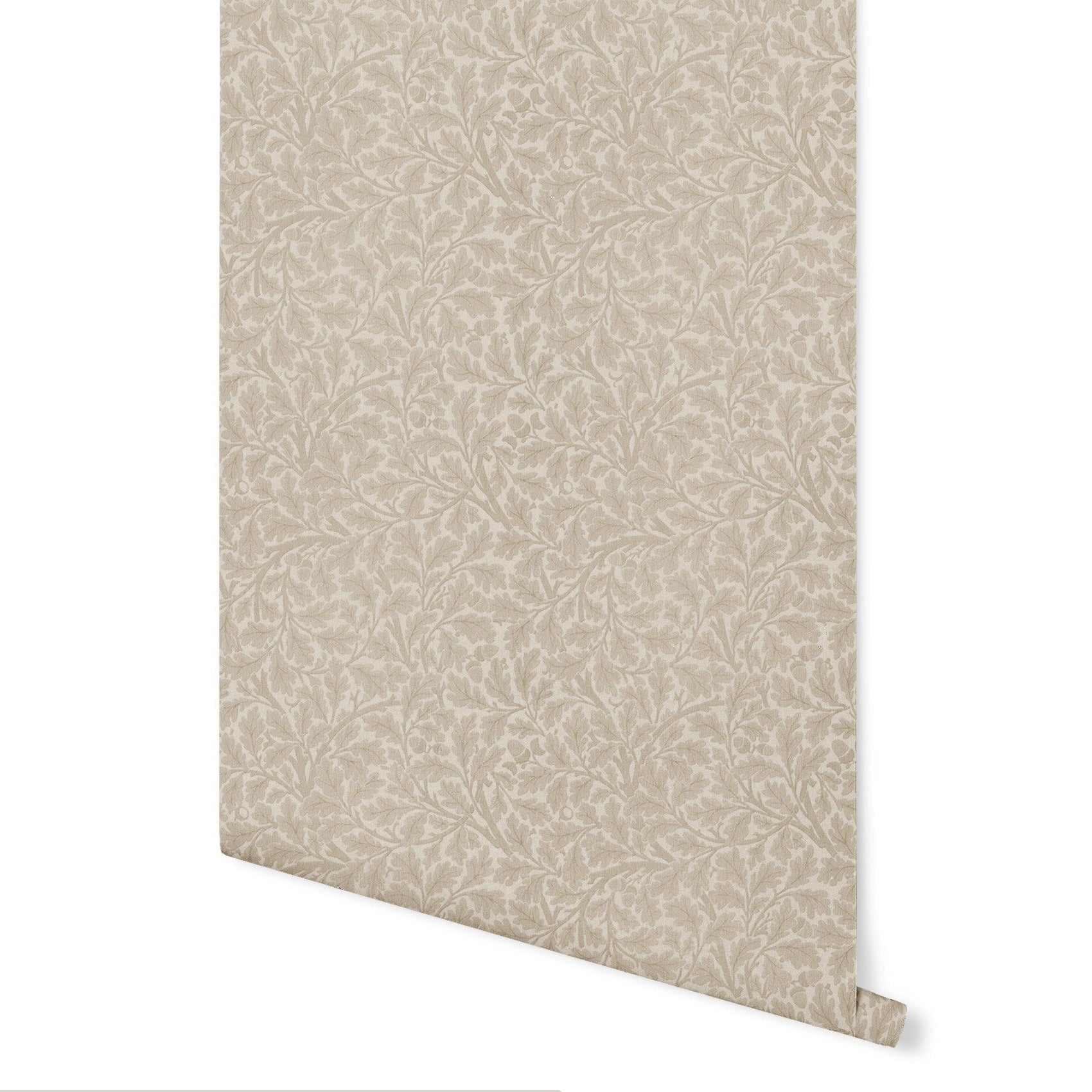 Oak Tree Wallpaper Wallpaper Mia Parres Standard Wall Maple Leaf Brown DOUBLE ROLL : 46" X 4 FEET