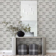 Organic Checker Wallpaper Wallpaper Kristen Forgione 