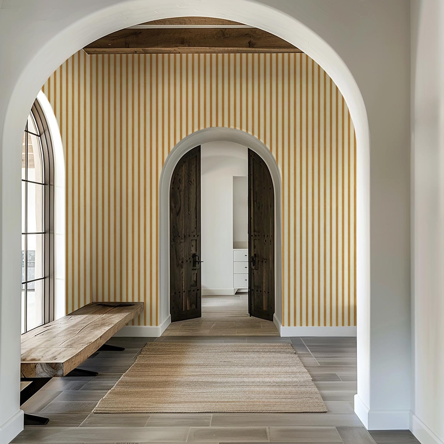 Painted Stripe Wallpaper Wallpaper Coley Arnold 