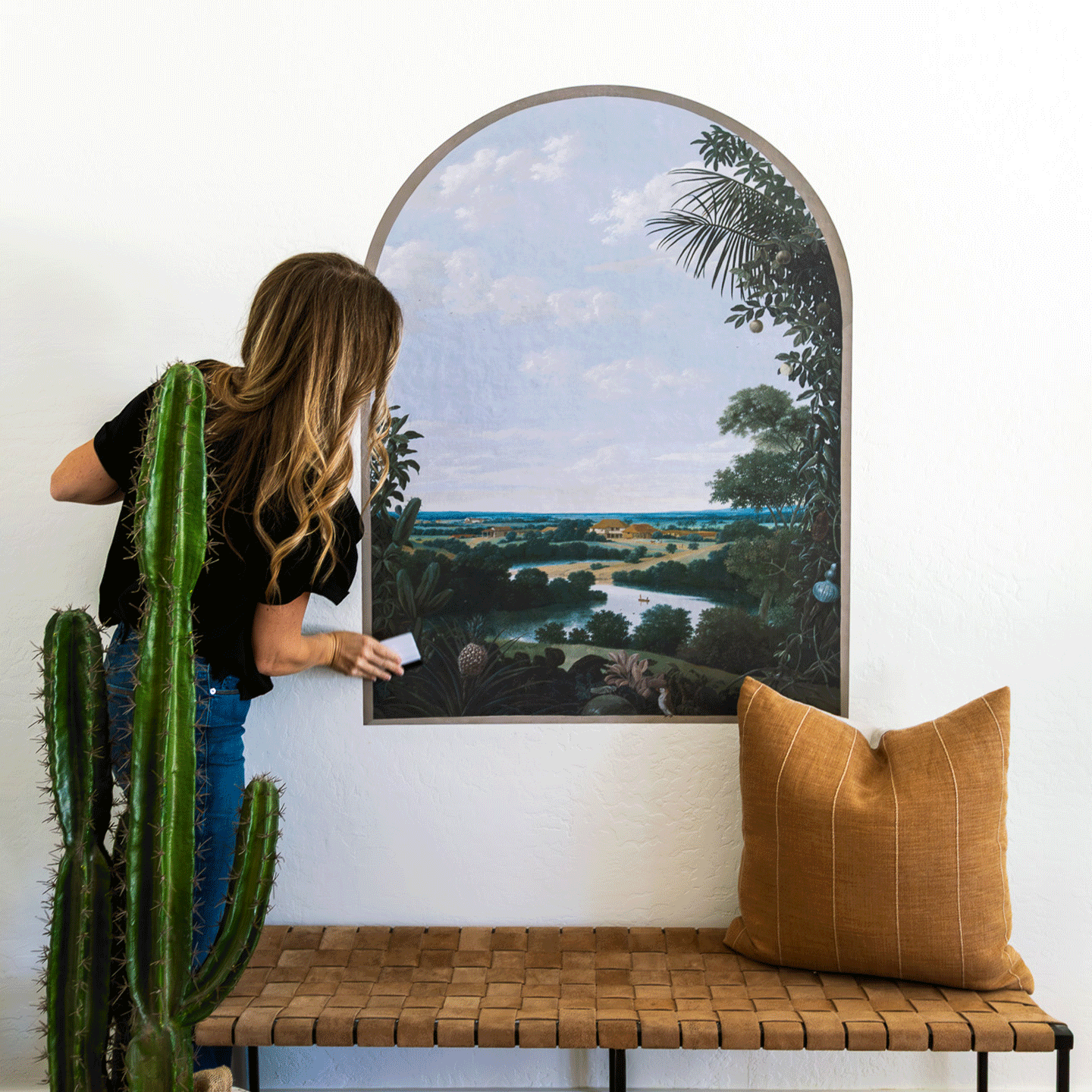 Paradiso Landscape Arch Wall Decal Decals Urbanwalls 