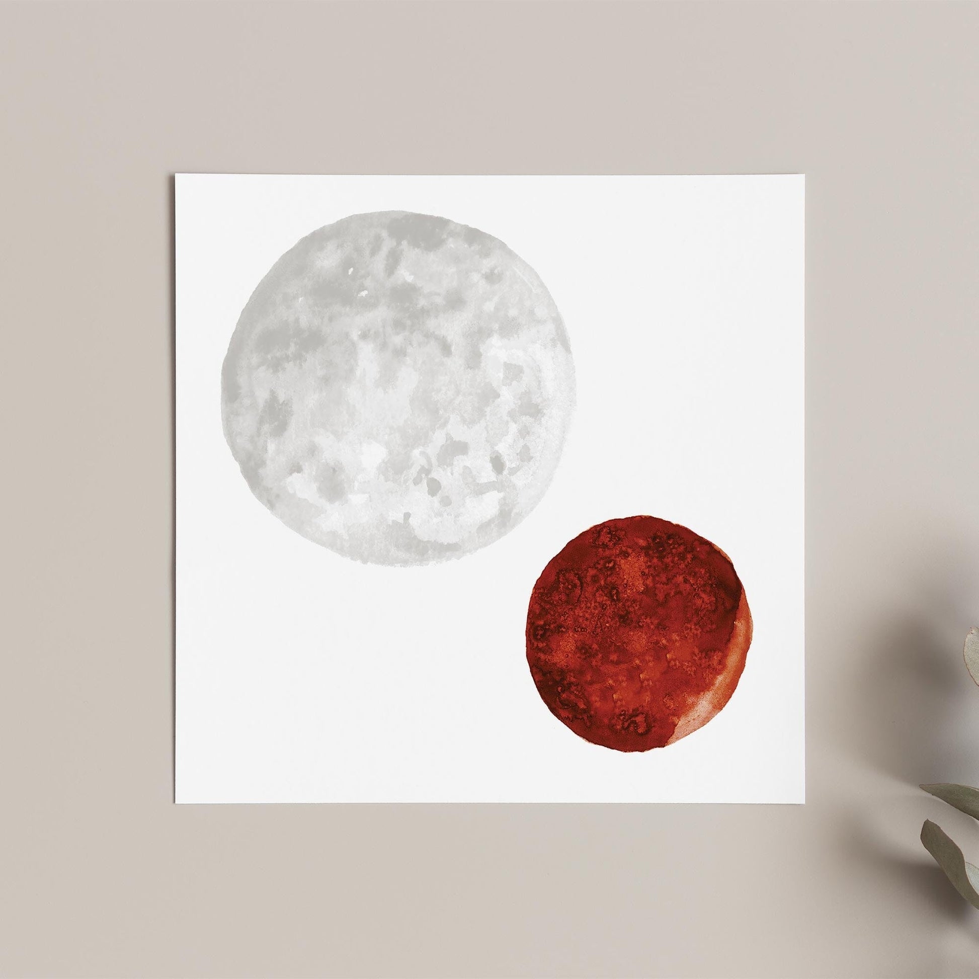 Planet Wall Decals Decals Urbanwalls Standard Wall Sample Neutral