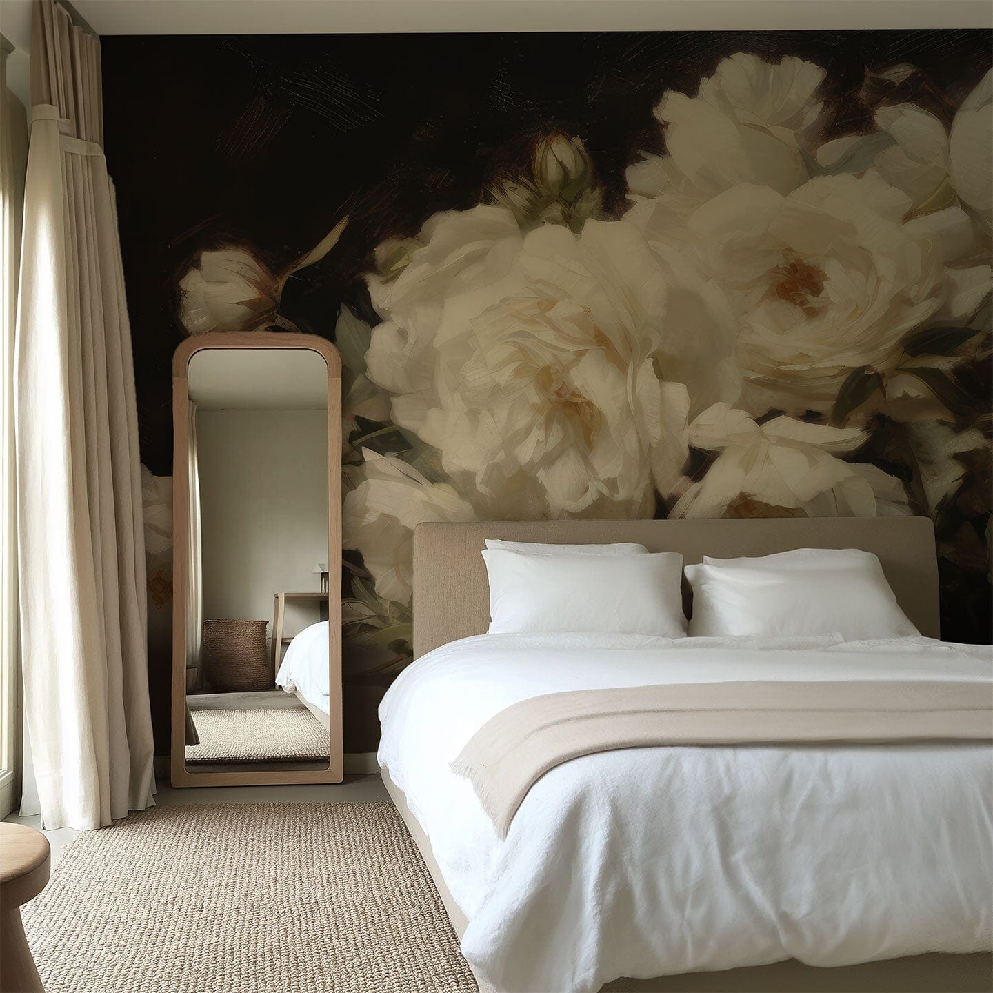 Pretty Peonies Wall Mural Murals Kristen Forgione 