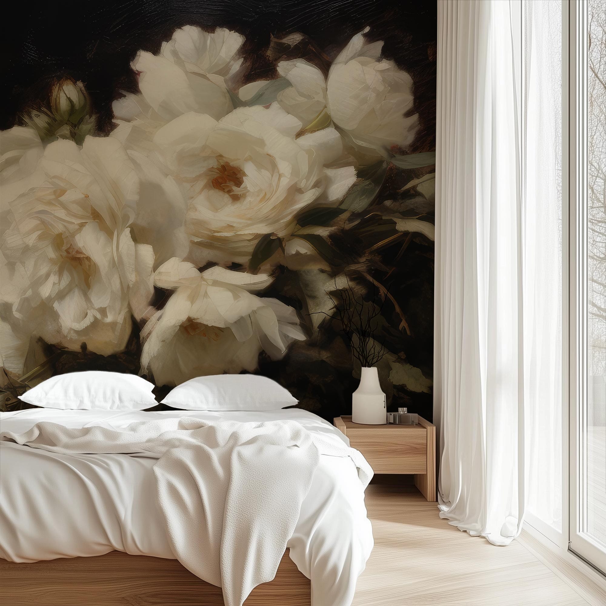 Pretty Peonies Wall Mural Murals Urbanwalls 