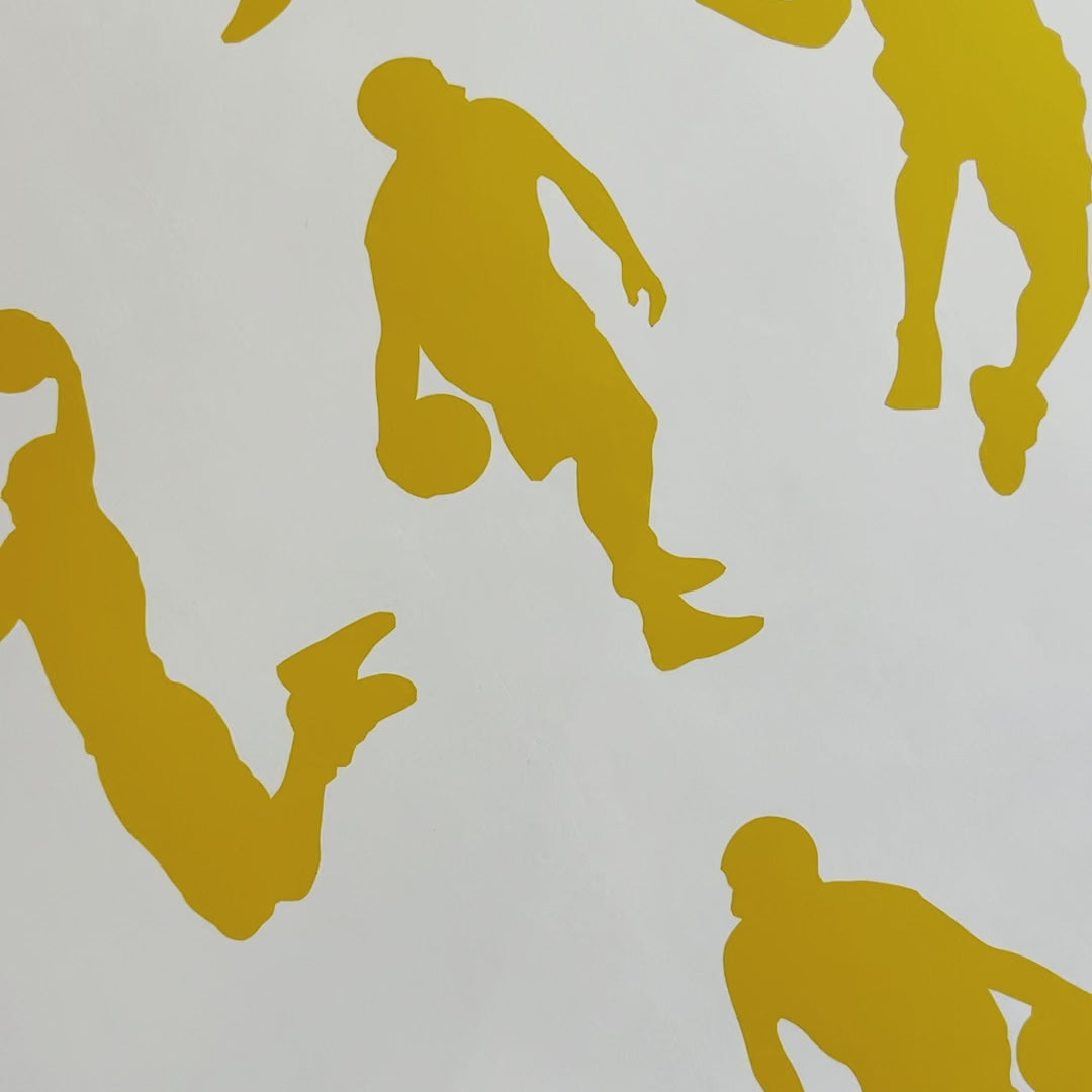 Load video: Basketball Wall Decals