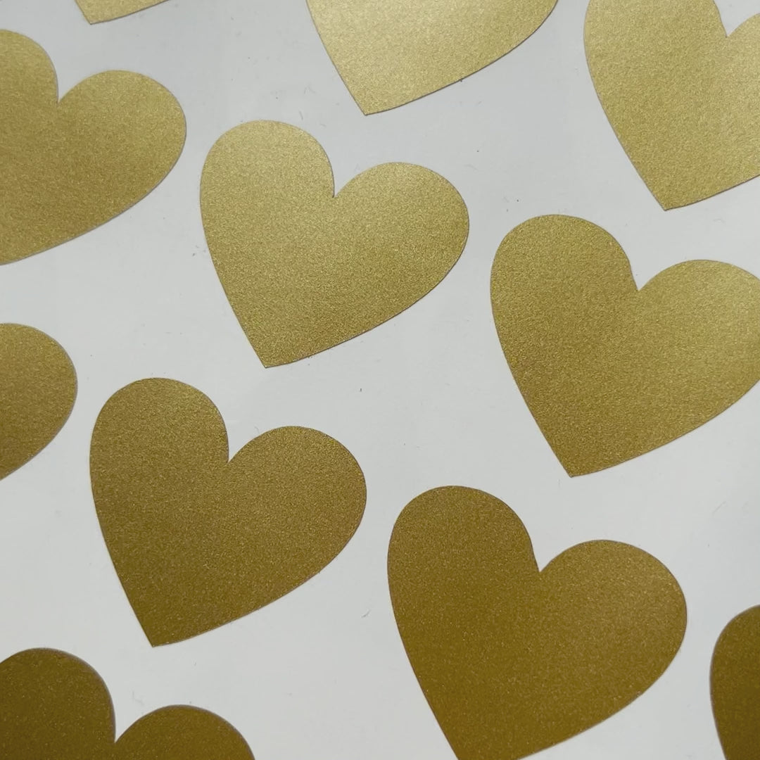 Load video: Little Hearts Wall Decals