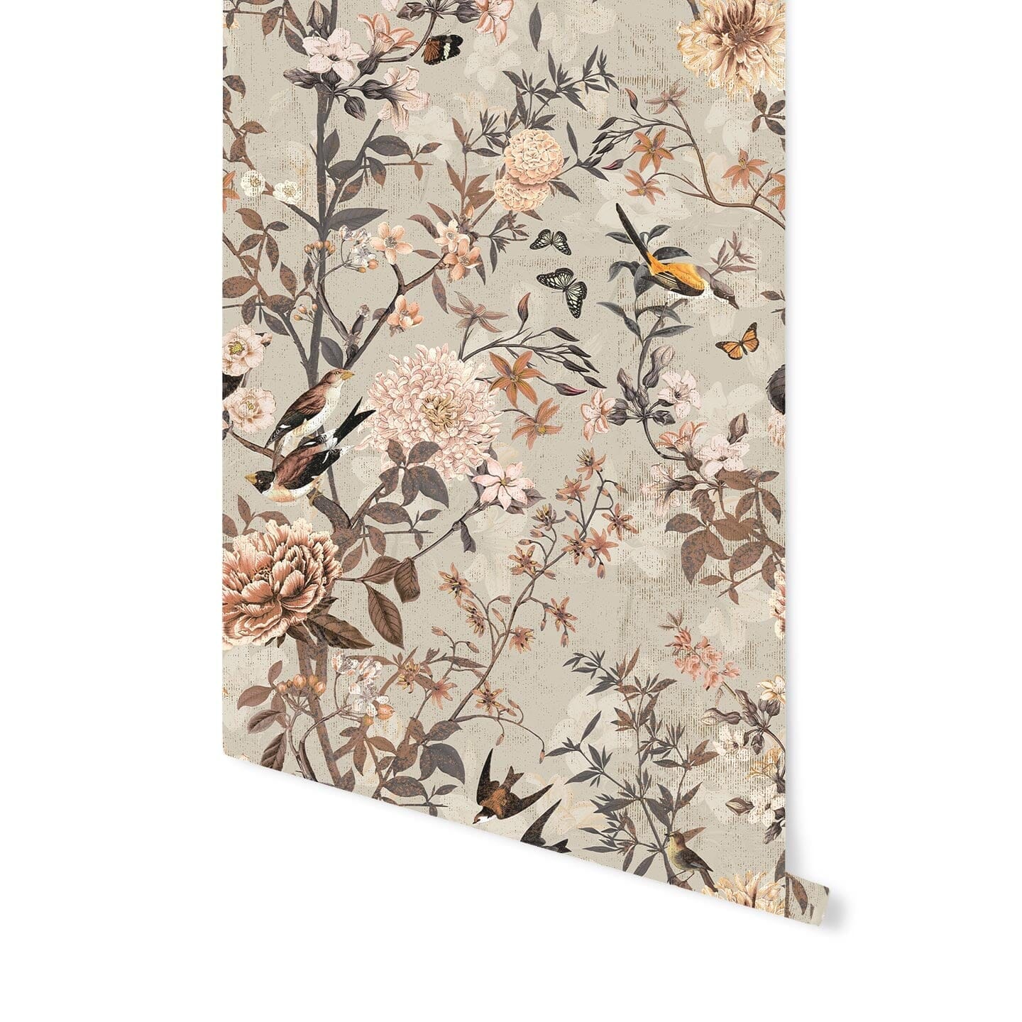 The Garden Room Wallpaper Wallpaper Urbanwalls Peel & Stick 4 FEET Neutral