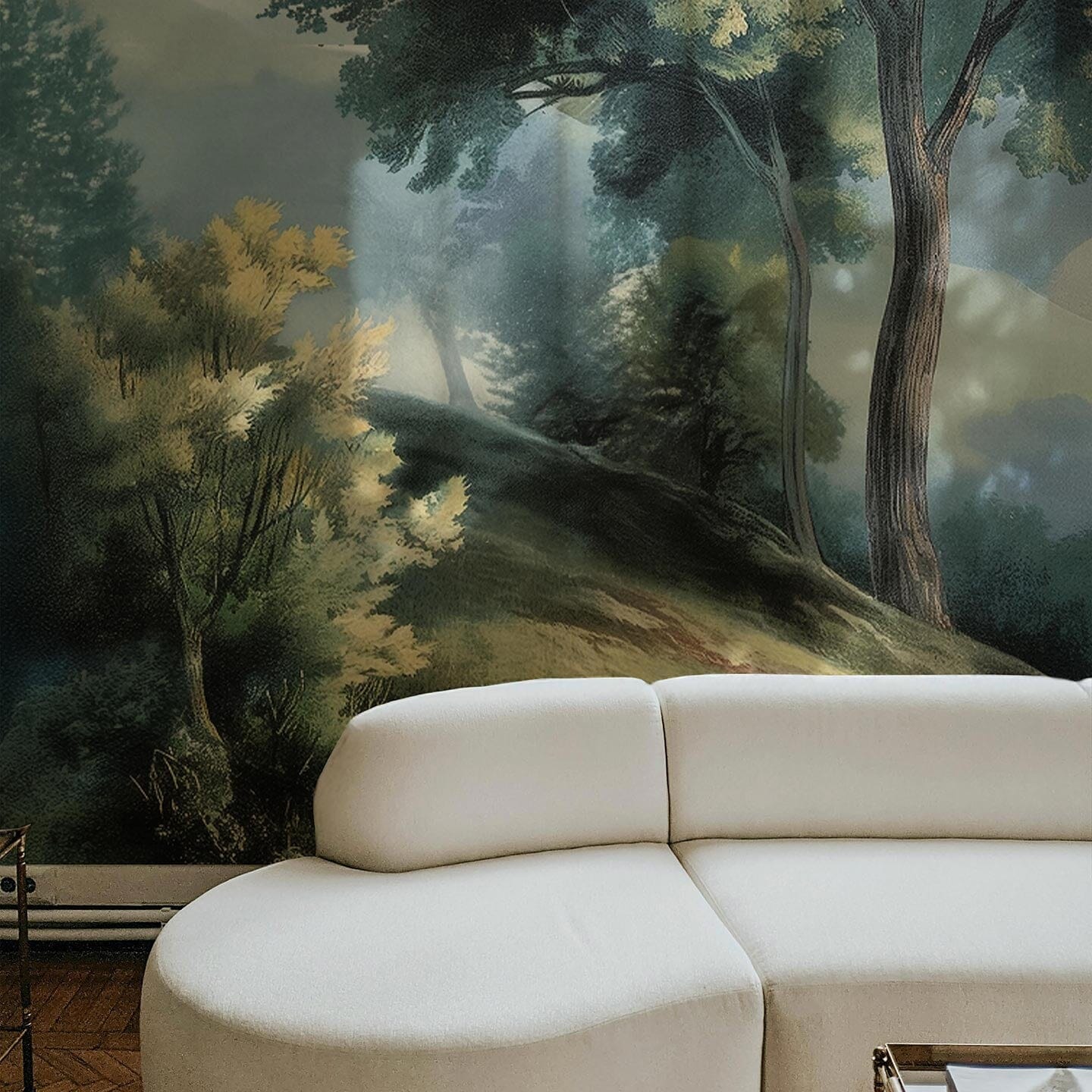 Tuscan Landscape Wall Mural Murals Kristen Forgione 