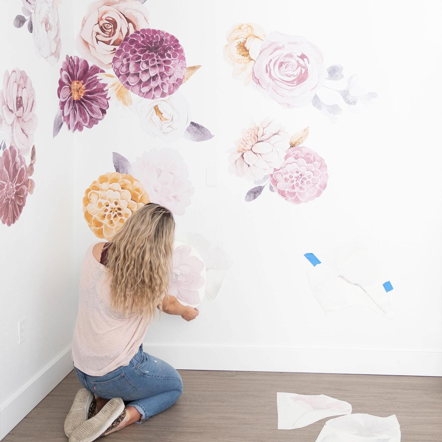 Victoria Florals Wall Decals Decals Urbanwalls 