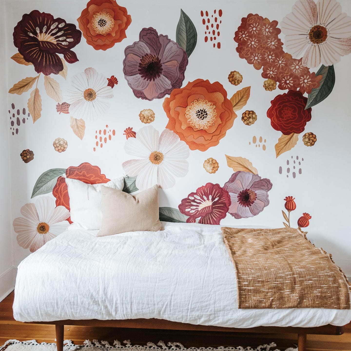 Wonderland Floral Wall Decals Decals Urbanwalls 