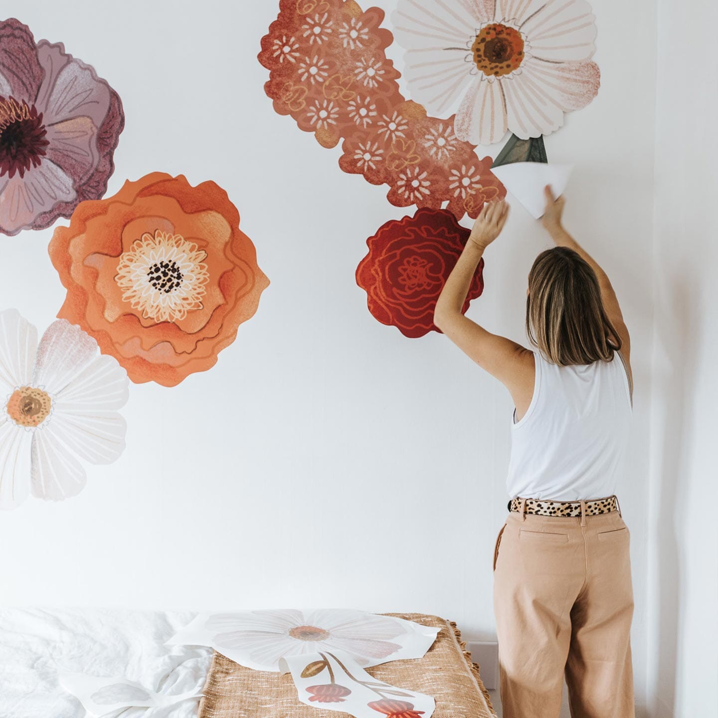 Wonderland Floral Wall Decals Decals Urbanwalls 