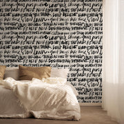 Written Word Wall Mural Murals Ginger Hamilton 