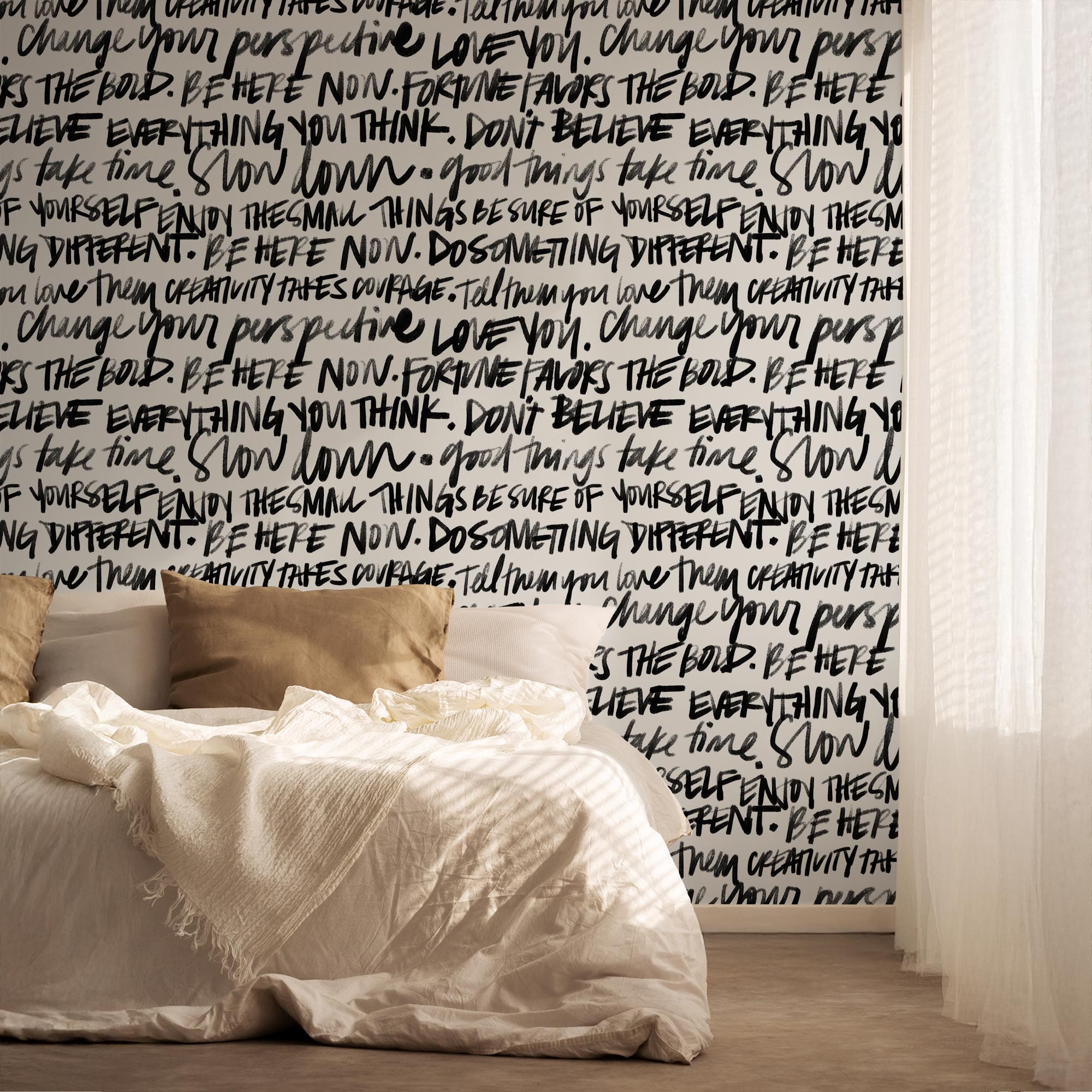 Written Word Wall Mural Murals Ginger Hamilton 