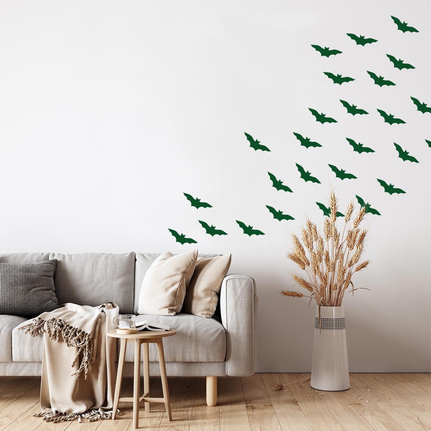 Bat Wall Decals Decals Urbanwalls Dark Green 