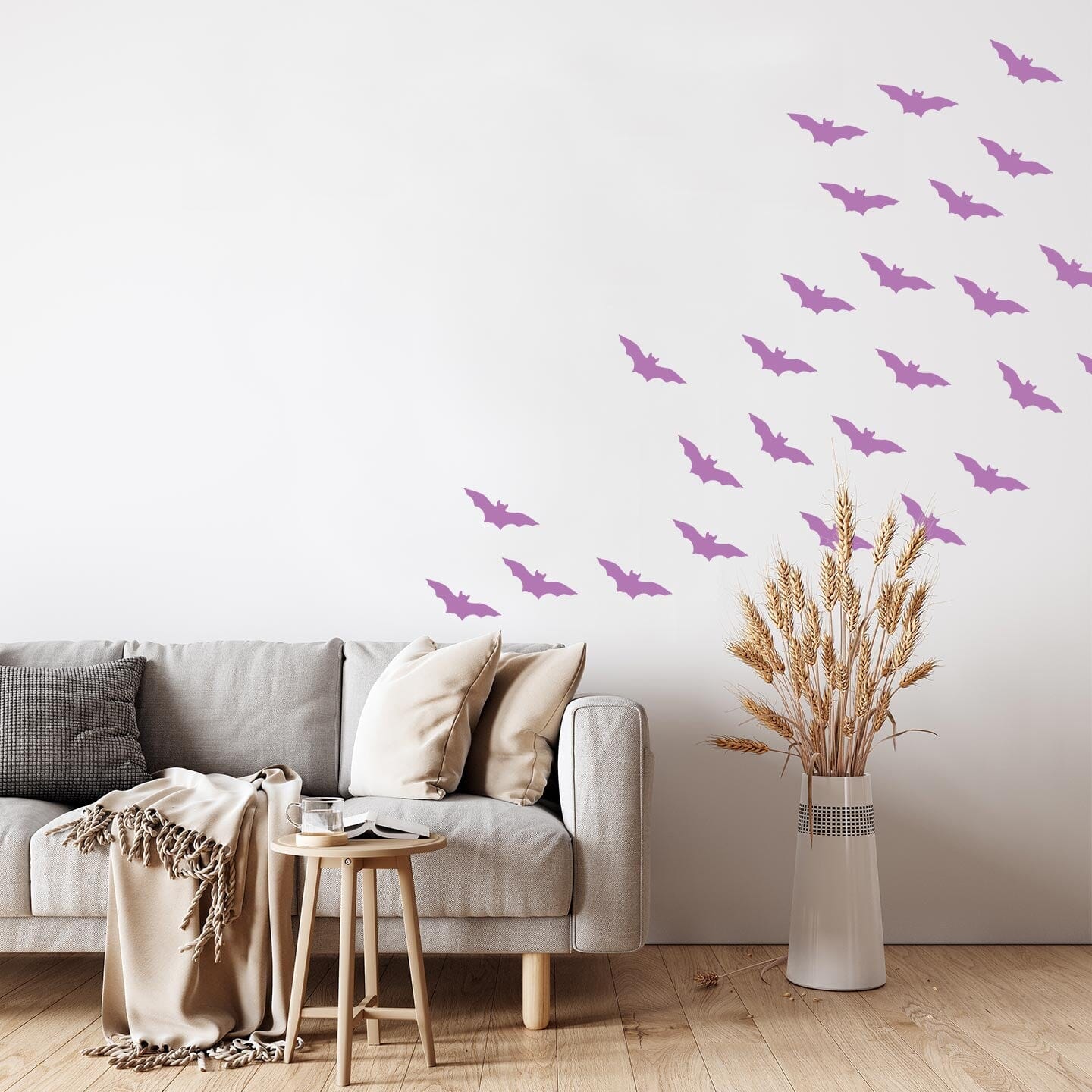 Bat Wall Decals Decals Urbanwalls Lilac 