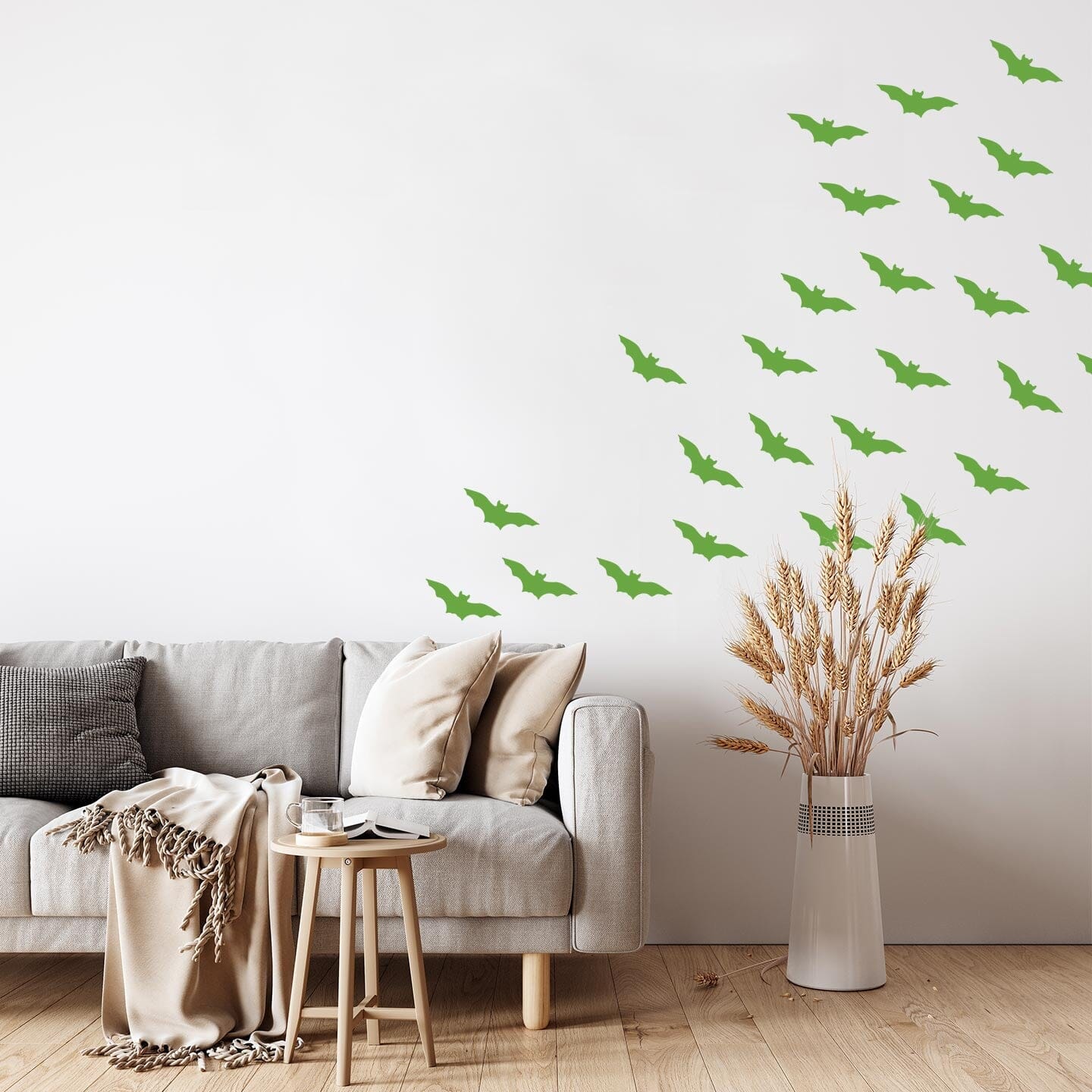 Bat Wall Decals Decals Urbanwalls Lime Green 