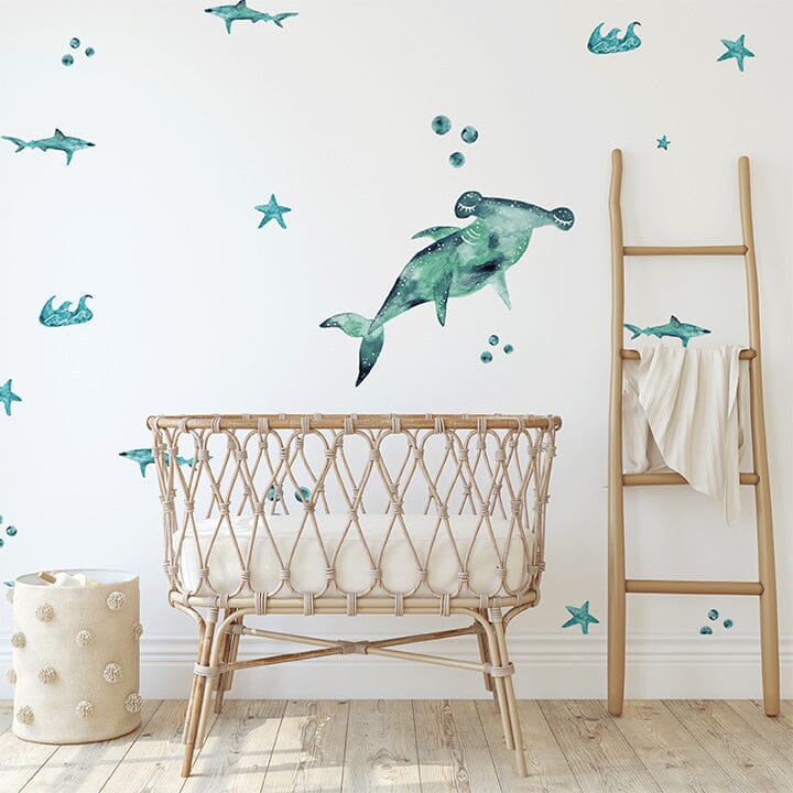 Big Shark Wall Decals Decals Urbanwalls 