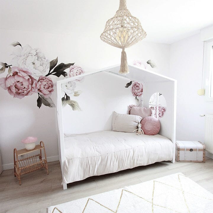 Blushing Peonies Wall Decals Decals Urbanwalls 