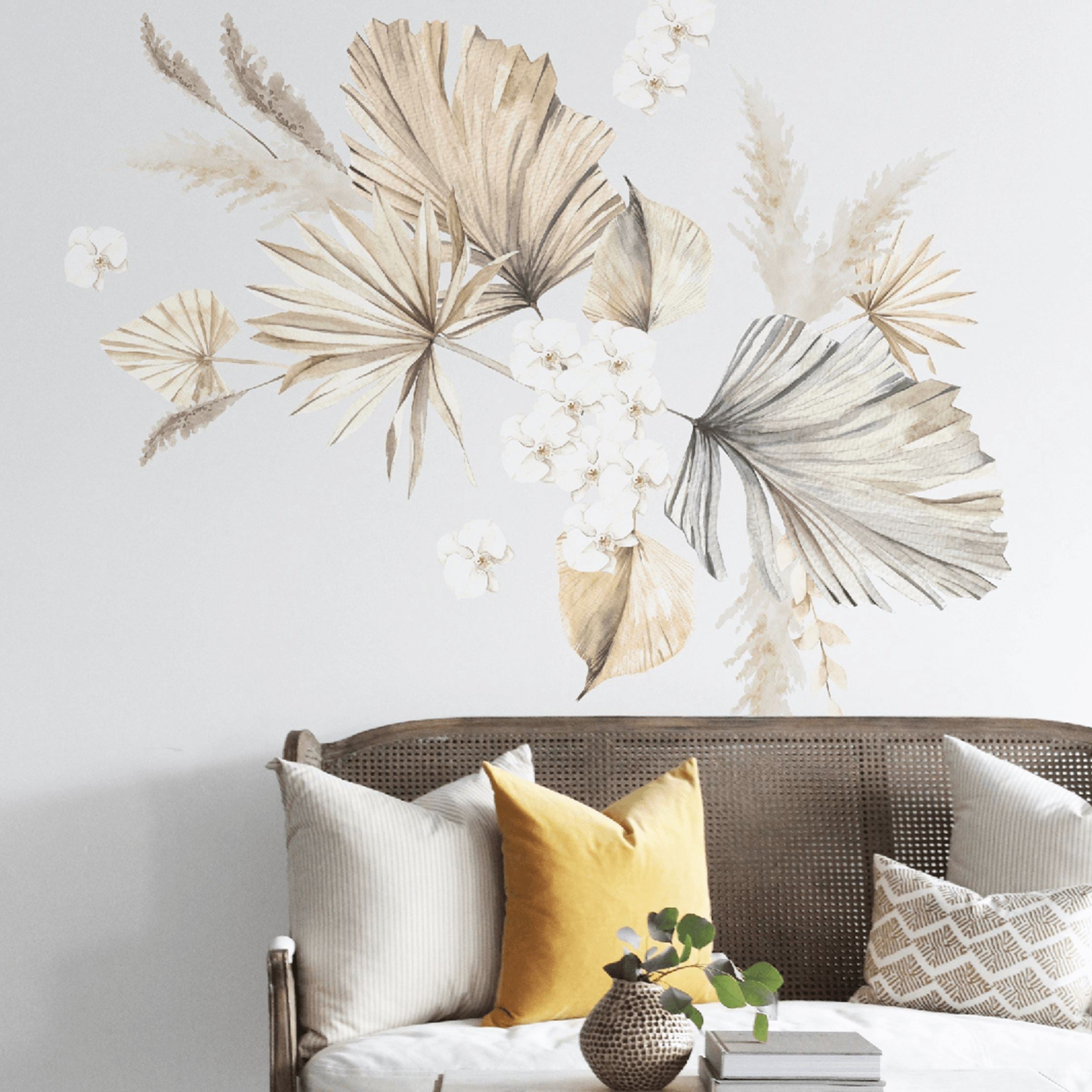 Bohemian Palms Wall Decals Decals Urbanwalls Standard Wall Reduced Order 