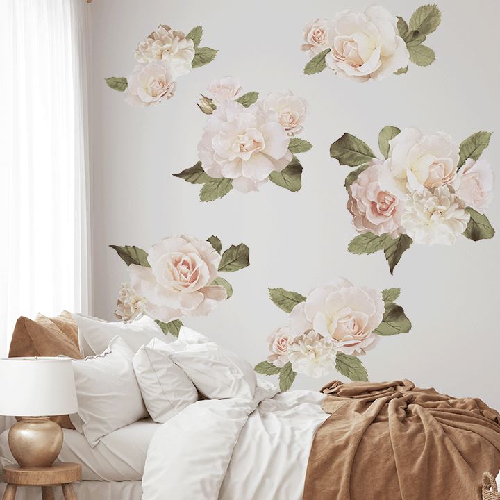 Briar Rose Wall Decal Clusters Decals Urbanwalls Textured Wall Full Order 
