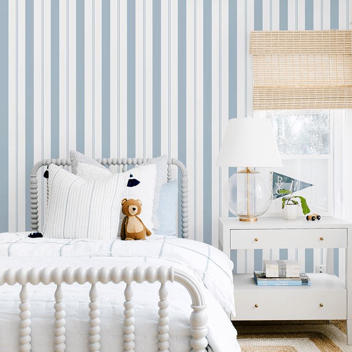 Brighton Stripes Wallpaper Wallpaper Monika Hibbs 