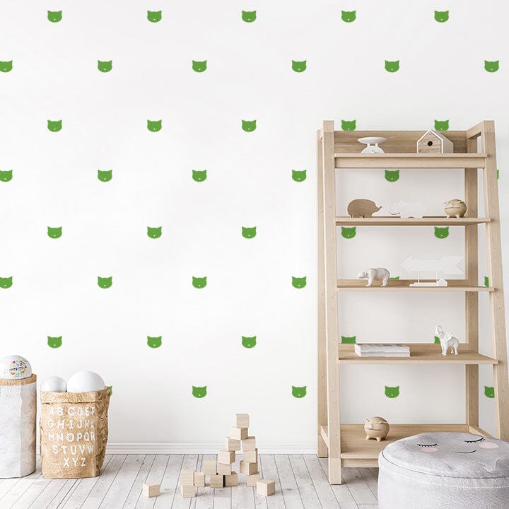 Cats Wall Decals Decals Urbanwalls Lime Green 