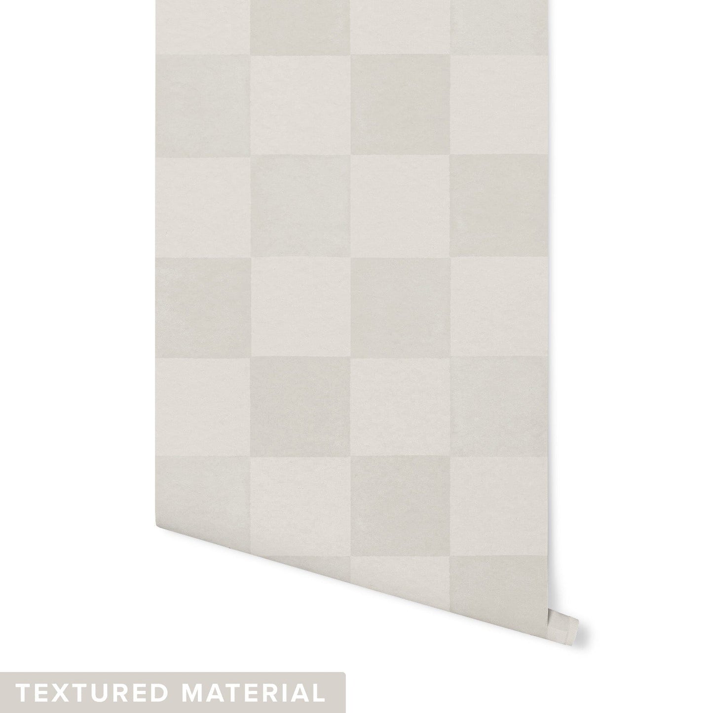 Checkered Wallpaper Wallpaper Urbanwalls Textured Wall DOUBLE ROLL : 42" X 4 FEET Neutral