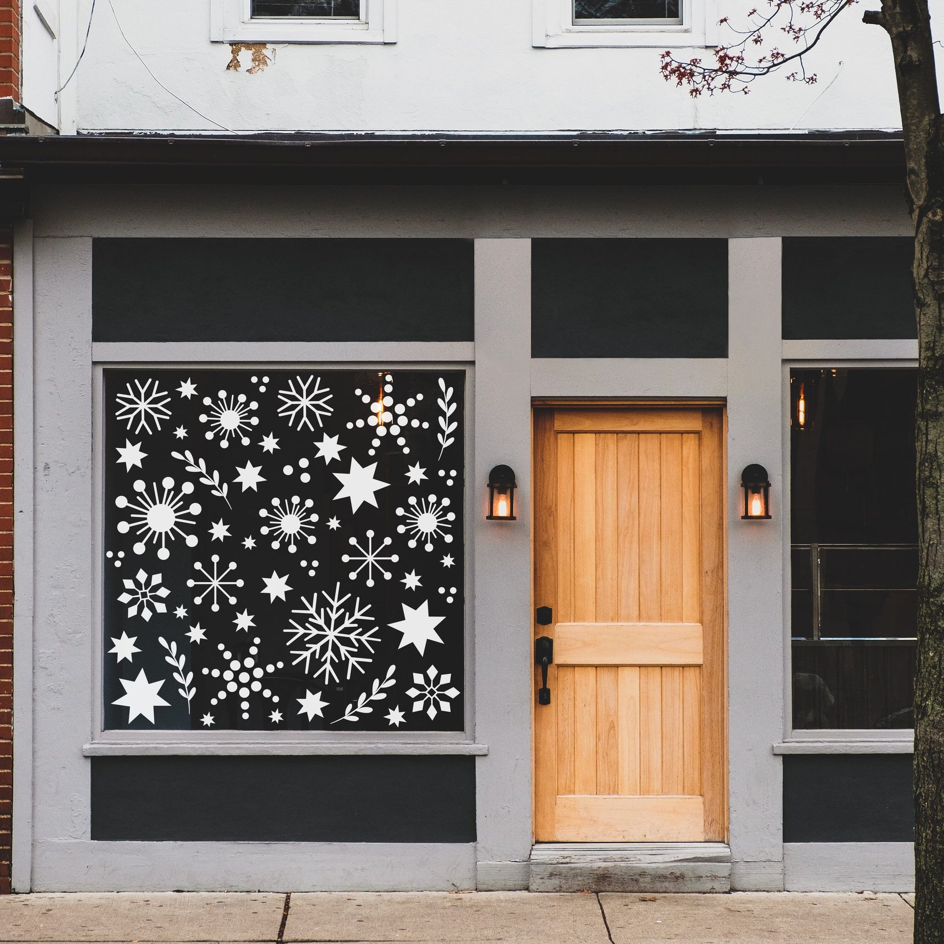 Christmas Cheer Window Decals Decals Urbanwalls 