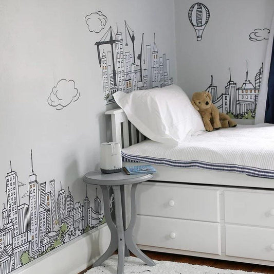 Cityscape Wall Decals Decals Urbanwalls 