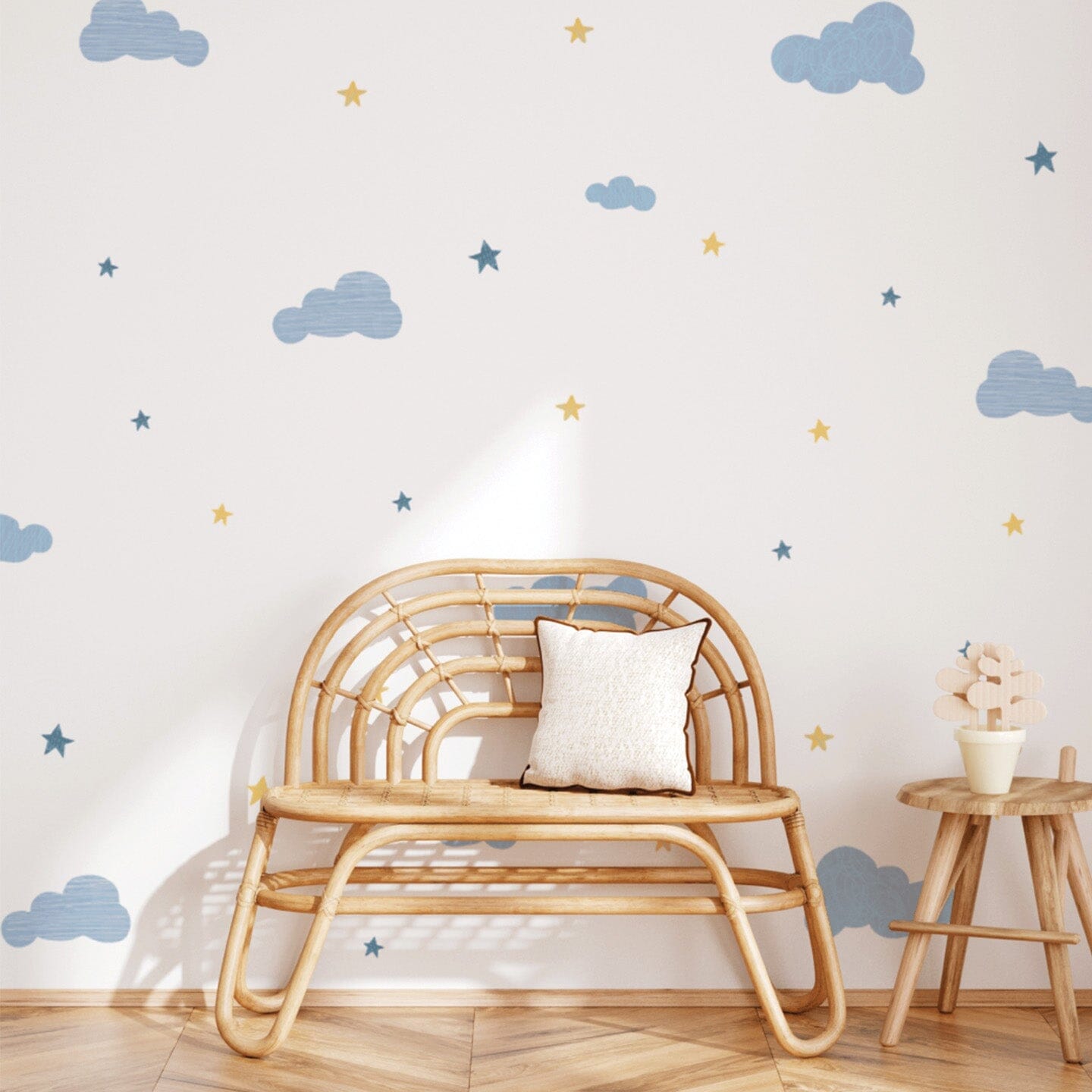 Cloud Wall Decals Decals Urbanwalls Standard Wall Full Order Blue